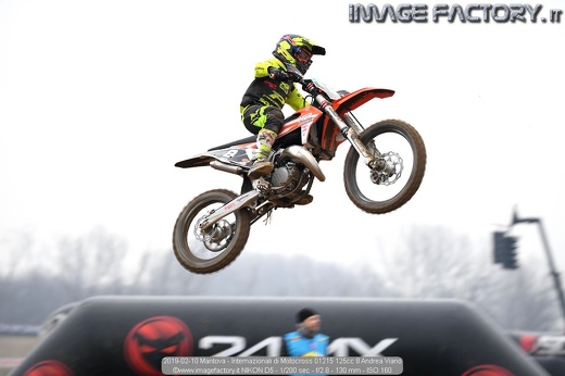 2019-02-10 Mantova - Internazionali di Motocross 01215 125cc 8 Andrea Viano